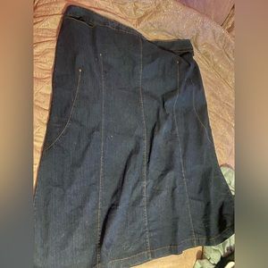 Denim New Creation Skirt 24 36 length